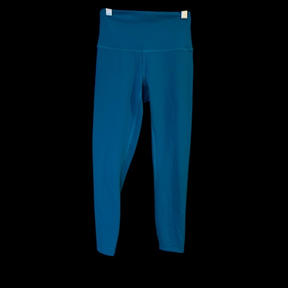 Lululemon Wunder Train High-Rise Crop in Blue size 4 - Picture 5 of 10